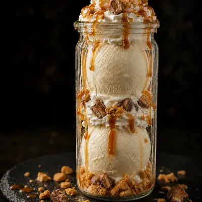 Caramel Cookie Stack
