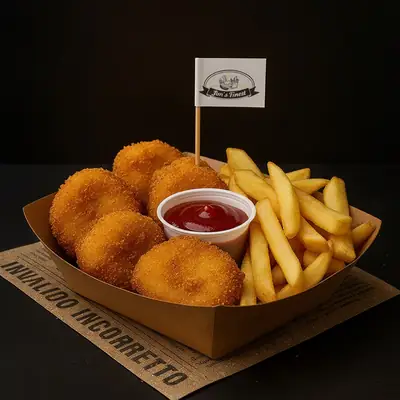 Chicken Nuggets mit French Fries