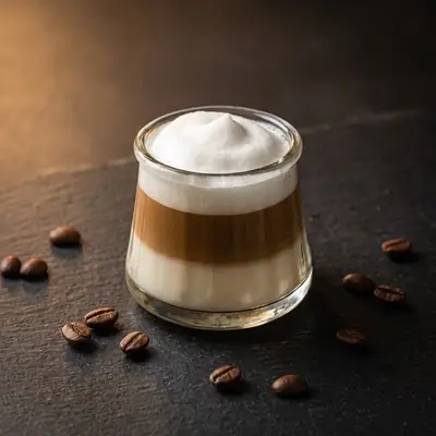 Latte-Shot im Weck-Glas
