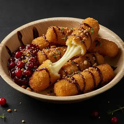 Mozzarella Sticks Wildpreiselbeer
