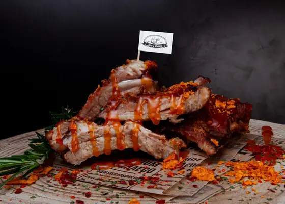 Spare Ribs, glasiert