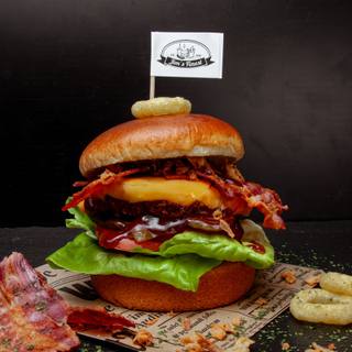 Barbecue Bacon Cheeseburger