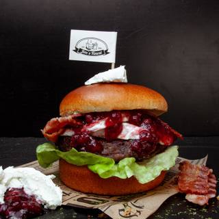 Bacon & Ziegenkäse Burger