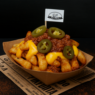 Cheesy Chili Crunch Fries